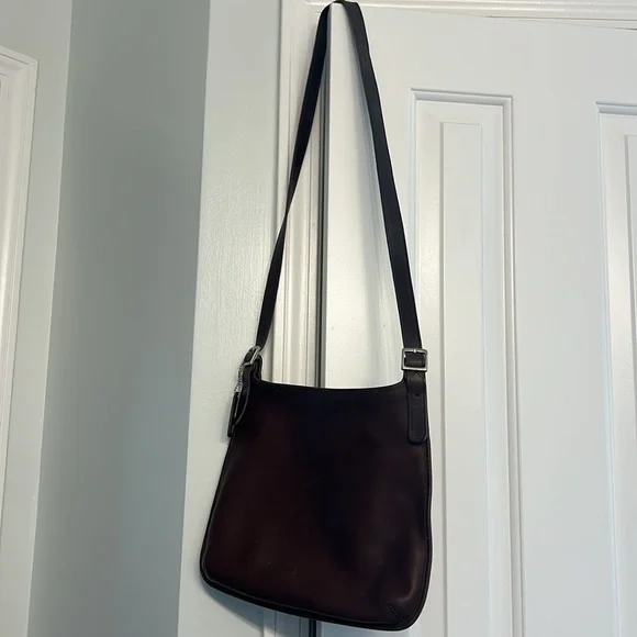 Coach Brown Leather Shoulder Bag - Picture 2 of 7